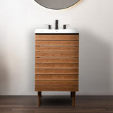 Daniel Modern 2-Shelf Bath Vanity Cabinet (Sink Basin not Included)