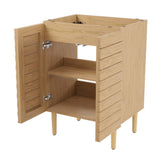 Daniel Modern 2-Shelf Bath Vanity Cabinet (Sink Basin not Included)