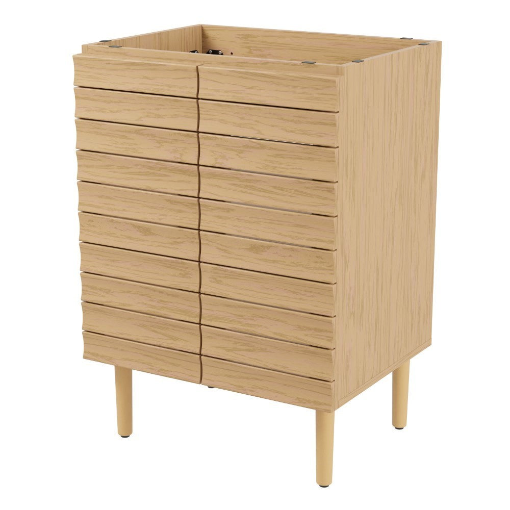 Daniel Modern 2-Shelf Bath Vanity Cabinet (Sink Basin not Included)
