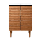 Daniel Modern 2-Shelf Bath Vanity Cabinet (Sink Basin not Included)