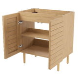 Daniel Modern 2-Shelf Bath Vanity Cabinet (Sink Basin not Included)