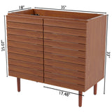 Daniel Modern 2-Shelf Bath Vanity Cabinet (Sink Basin not Included)