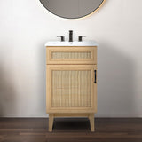 Redford Modern 2-Shelf Bath Vanity Cabinet (Sink Basin not Included)