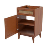 Redford Modern 2-Shelf Bath Vanity Cabinet (Sink Basin not Included)