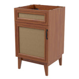 Redford Modern 2-Shelf Bath Vanity Cabinet (Sink Basin not Included)