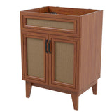Redford Modern 2-Shelf Bath Vanity Cabinet (Sink Basin not Included)