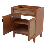 Redford Modern 2-Shelf Bath Vanity Cabinet (Sink Basin not Included)