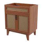 Redford Modern 2-Shelf Bath Vanity Cabinet (Sink Basin not Included)