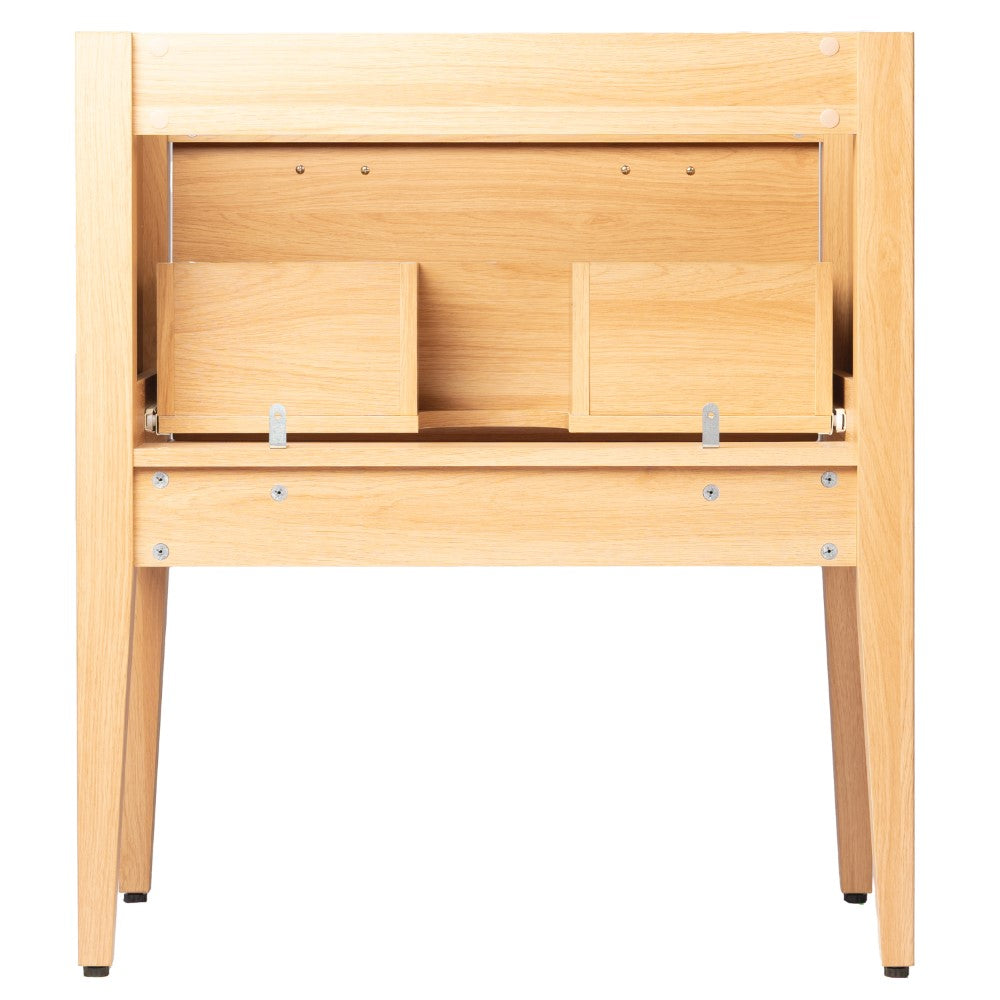 Evara Modern Classic 1-Drawer Bath Vanity Base Only (Sink Basin Not Included)