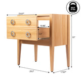 Evara Modern Classic 1-Drawer Bath Vanity Base Only (Sink Basin Not Included)