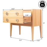 Evara Modern Classic 1-Drawer Bath Vanity Base Only (Sink Basin Not Included)