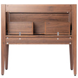 Evara Modern Classic 1-Drawer Bath Vanity Base Only (Sink Basin Not Included)