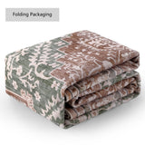 Vintaro Vintage Medallion Border Machine-washable Area Rug