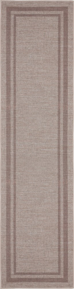 Aspen Double Border Non-slip Machine-washable Area Rug