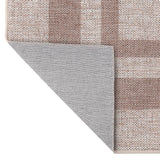 Aspen Double Border Non-slip Machine-washable Area Rug