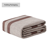 Aspen Double Border Non-slip Machine-washable Area Rug