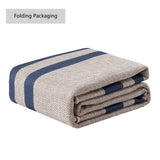 Aspen Double Border Non-slip Machine-washable Area Rug