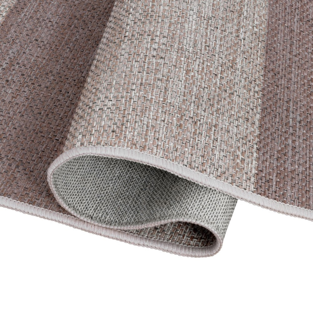 Laurel Cabana Stripe Non-slip Machine-washable Area Rug