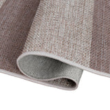 Laurel Cabana Stripe Non-slip Machine-washable Area Rug