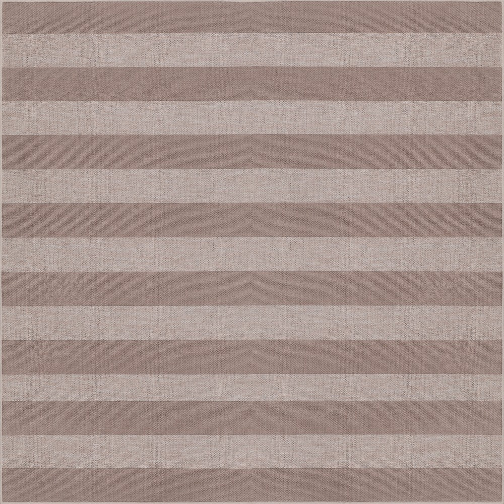 Laurel Cabana Stripe Non-slip Machine-washable Area Rug