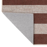 Laurel Cabana Stripe Non-slip Machine-washable Area Rug