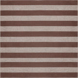 Laurel Cabana Stripe Non-slip Machine-washable Area Rug