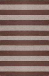 Laurel Cabana Stripe Non-slip Machine-washable Area Rug