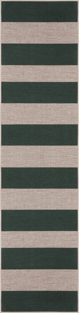 Laurel Cabana Stripe Non-slip Machine-washable Area Rug