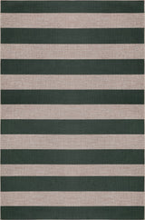 Laurel Cabana Stripe Non-slip Machine-washable Area Rug