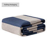 Laurel Cabana Stripe Non-slip Machine-washable Area Rug