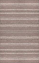 Misty Pinstripe Non-slip Machine-washable Area Rug
