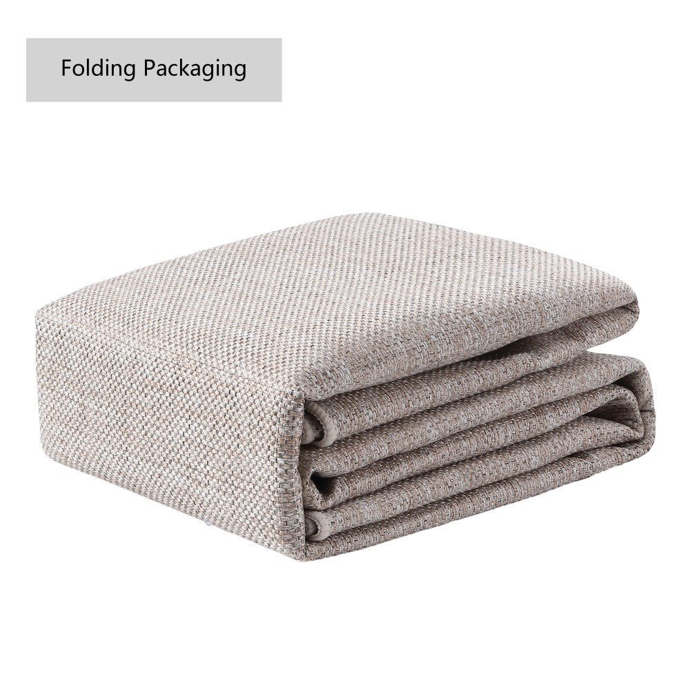Solana Solid Non-slip Machine-washable Area Rug