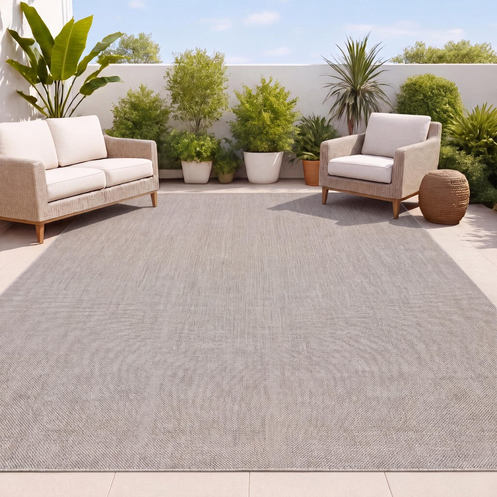 Solana Solid Non-slip Machine-washable Area Rug