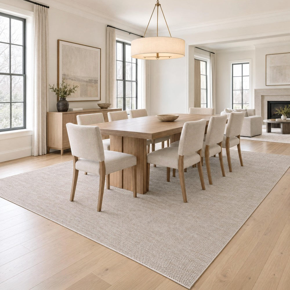 Solana Solid Non-slip Machine-washable Area Rug