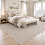 Solana Solid Non-slip Machine-washable Area Rug