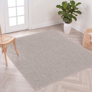 Solana Solid Non-slip Machine-washable Area Rug