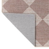 Everly Diamond Non-slip Machine-washable Area Rug