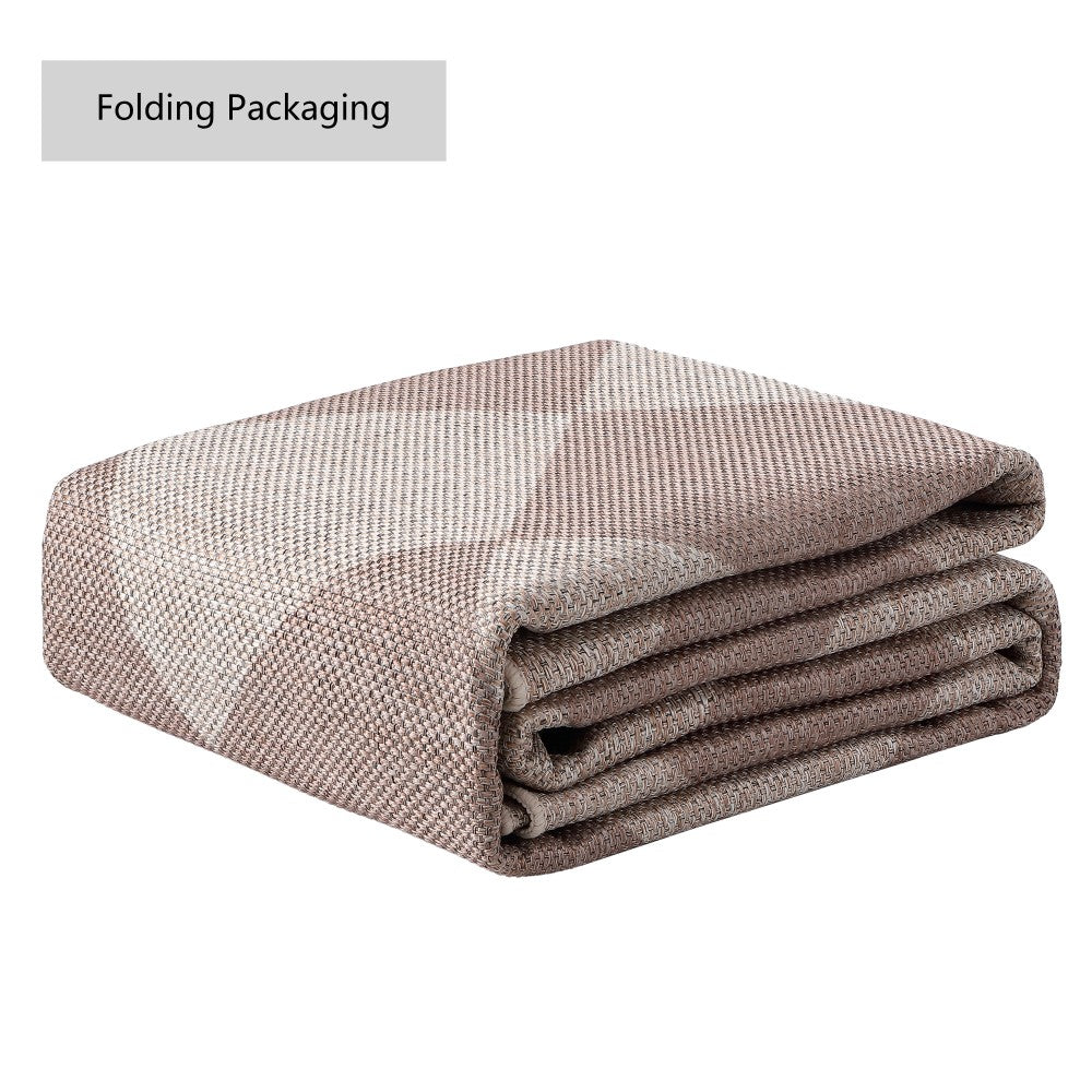 Everly Diamond Non-slip Machine-washable Area Rug