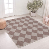 Everly Diamond Non-slip Machine-washable Area Rug