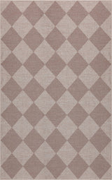 Everly Diamond Non-slip Machine-washable Area Rug