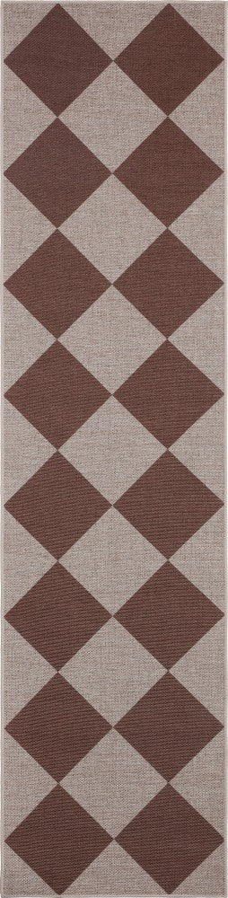 Everly Diamond Non-slip Machine-washable Area Rug