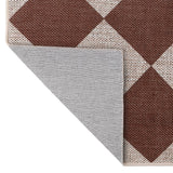 Everly Diamond Non-slip Machine-washable Area Rug