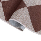 Everly Diamond Non-slip Machine-washable Area Rug