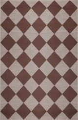 Everly Diamond Non-slip Machine-washable Area Rug