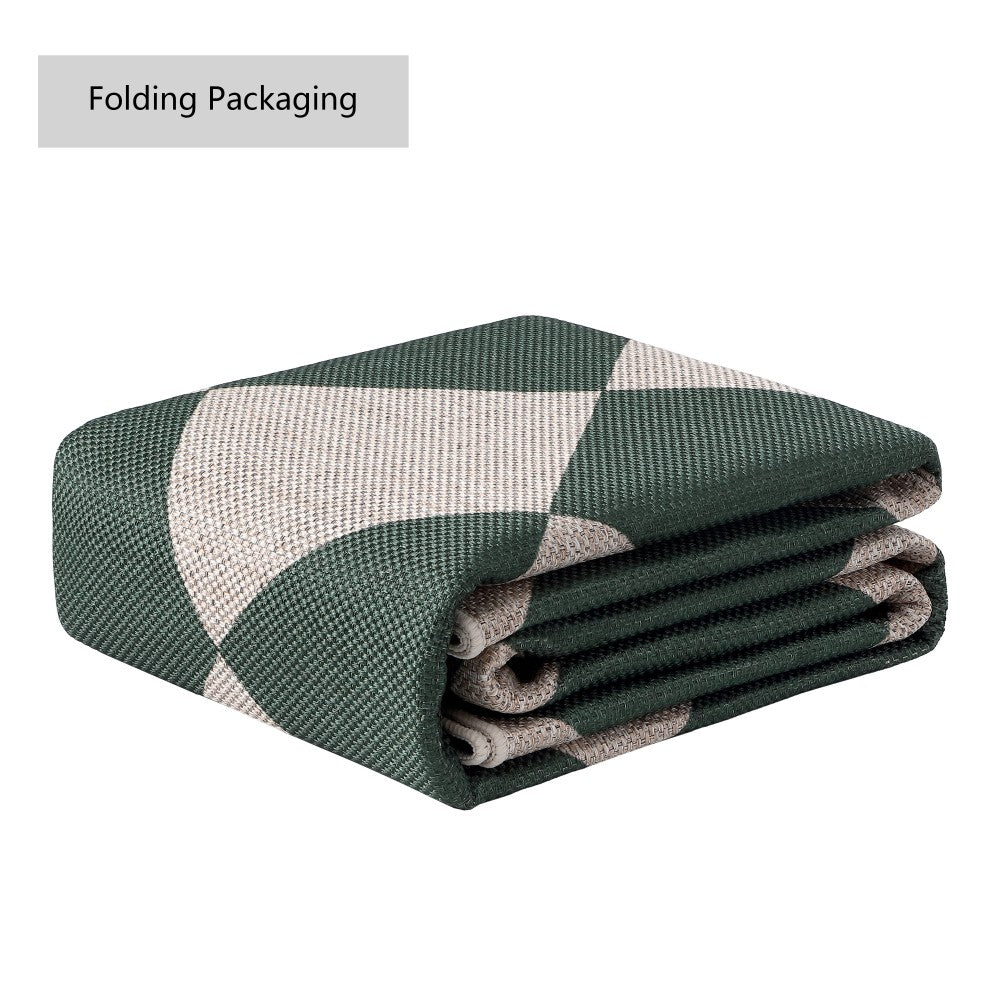 Everly Diamond Non-slip Machine-washable Area Rug