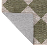 Everly Diamond Non-slip Machine-washable Area Rug