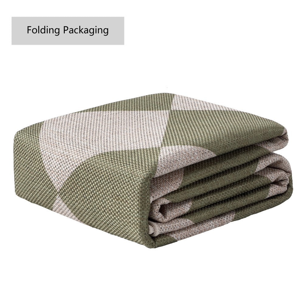 Everly Diamond Non-slip Machine-washable Area Rug