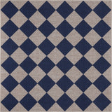 Everly Diamond Non-slip Machine-washable Area Rug