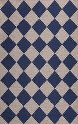 Everly Diamond Non-slip Machine-washable Area Rug