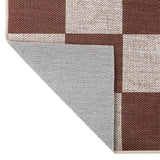 Spring Checkerboard Non-slip Machine-washable Area Rug